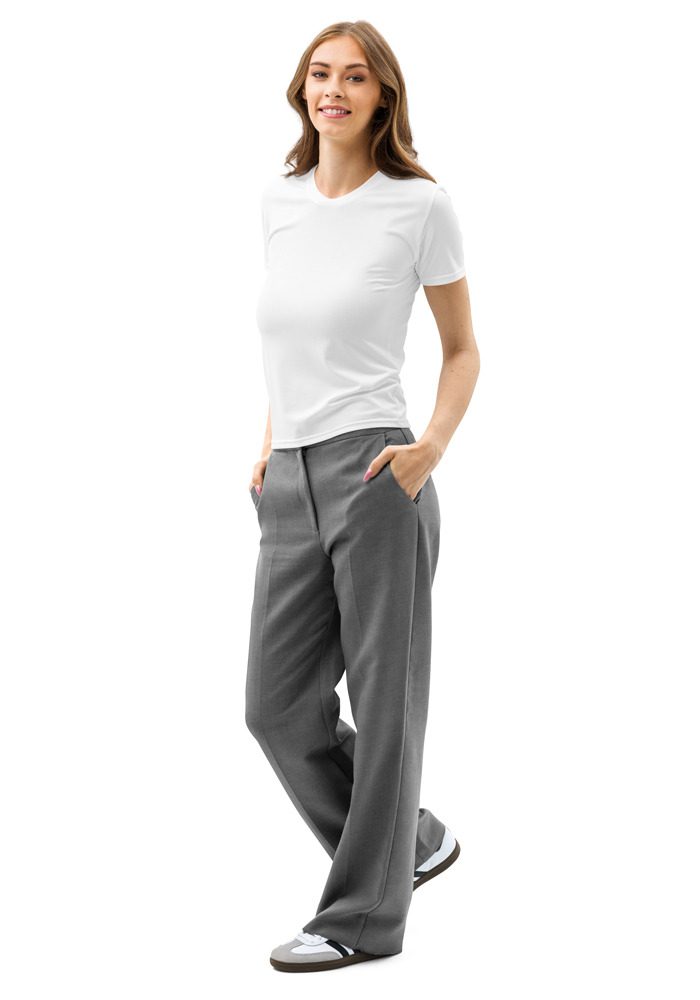 All-Over Print Women’s Cotton Crew Neck T-Shirt